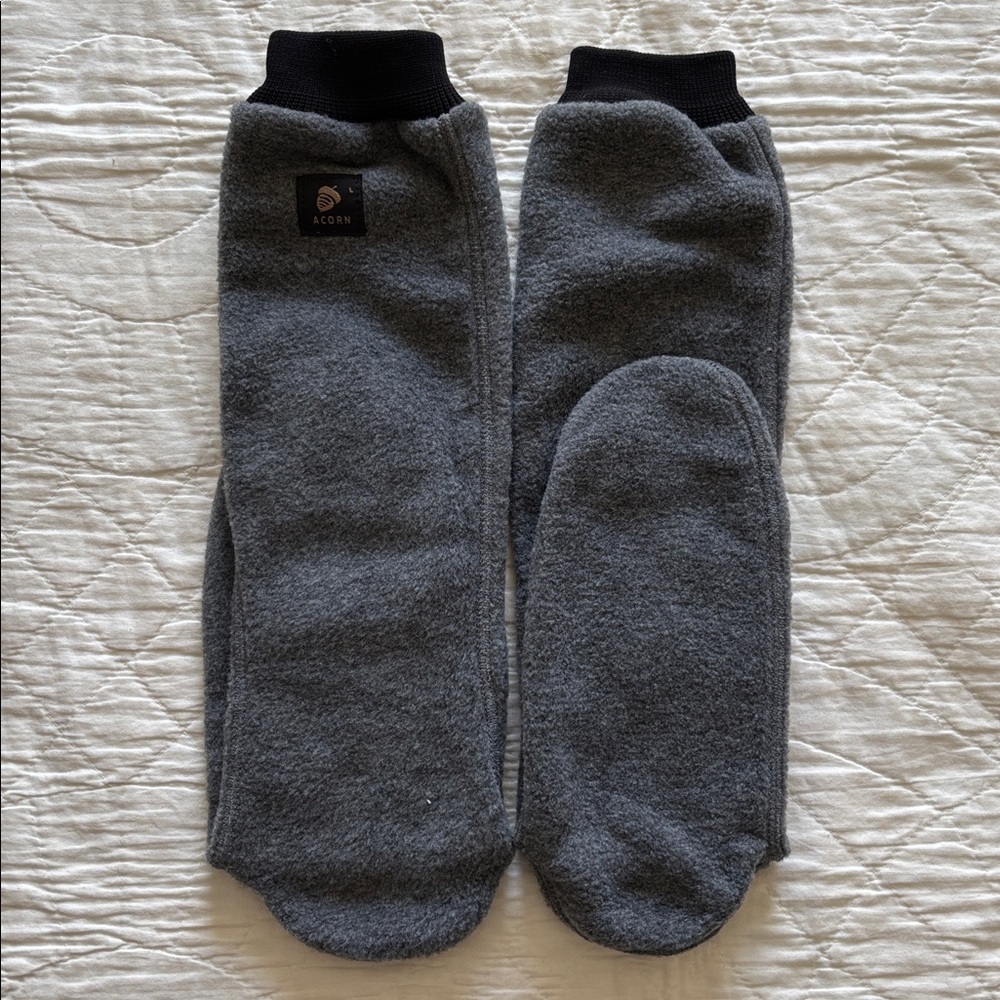 Acorn Long Fleece Socks